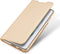 Dux Ducis - Slim bookcase hoes - Geschikt voor Samsung Galaxy S22 Plus / S22+ - Goud