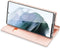 Dux Ducis - Slim bookcase hoes - Geschikt voor Samsung Galaxy S22 Ultra - Rose Goud