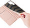 Dux Ducis - Slim bookcase hoes - Geschikt voor Samsung Galaxy S22 Ultra - Rose Goud