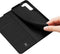 Dux Ducis - Slim bookcase hoes - Geschikt voor Samsung Galaxy S22 - Zwart