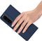 Dux Ducis - Slim bookcase hoes - Geschikt voor Sony Xperia 1 IV - Blauw