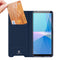 Dux Ducis - Slim bookcase hoes - Geschikt voor Sony Xperia 10 III - Blauw