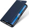 Dux Ducis - Slim bookcase hoes - Geschikt voor Sony Xperia 10 III - Blauw
