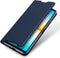 Dux Ducis - Slim bookcase hoes - Geschikt voor Sony Xperia 10 IV - Blauw