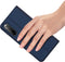 Dux Ducis - Slim bookcase hoes - Geschikt voor Sony Xperia 10 IV - Blauw