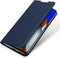 Dux Ducis - Slim bookcase hoes - Geschikt voor Xiaomi Poco M4 Pro 4G - Blauw
