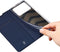 Dux Ducis - Slim bookcase hoes - Geschikt voor Xiaomi Poco M4 Pro 4G - Blauw