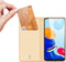 Dux Ducis - Slim bookcase hoes - Geschikt voor Xiaomi Redmi Note 11 - Goud