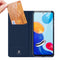 Dux Ducis - Slim bookcase hoes - Geschikt voor Xiaomi Redmi Note 11 - Blauw