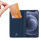 Dux Ducis - Slim bookcase hoes - iPhone 13 - Blauw