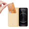 Dux Ducis - Slim bookcase hoes - iPhone 13 Pro Max - Goud