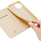 Dux Ducis - Slim bookcase hoes - iPhone 13 Pro Max - Goud
