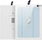 Dux Ducis - Tablet hoes geschikt voor iPad 9.7 (2017/2018) - Toby Serie - Tri-Fold Book Case - Blauw