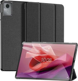 Dux Ducis - Tablet hoes geschikt voor Lenovo Tab M11 - Domo Tri-fold Case - Auto Wake/Sleep functie - Zwart