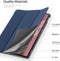 Dux Ducis - Tablet hoes geschikt voor Lenovo Tab M11 - Domo Tri-fold Case - Auto Wake/Sleep functie - Donker Blauw