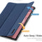 Dux Ducis - Tablet hoes geschikt voor Lenovo Tab M11 - Domo Tri-fold Case - Auto Wake/Sleep functie - Donker Blauw
