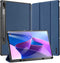 Dux Ducis Tablet Hoes Geschikt voor Lenovo Tab P12 Pro - Dux Ducis Domo Bookcase - Donkerblauw