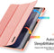 Dux Ducis - Tablet Hoes geschikt voor Samsung Galaxy Tab S8 Plus - Domo Book Case - Donker Blauw