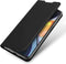 Dux Ducis - Telefoonhoesje geschikt voor Motorola Moto G22 - Skin Pro Book Case - Zwart