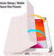 Dux Ducis Toby Slim Trifold hoes geschikt voor iPad mini 6 (2021) & iPad mini 7 (2024) - zwart