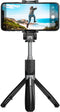 Natec Alvito - Selfiestick met statief - Bluetooth afstandsbediening - Zwart