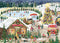 Falcon - Winter Village - 1000 stukjes puzzel - Meerkleurig