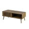 Versa Tatra - Hoofdtafel - 40,5 X 50 X 100 CM - Bruin