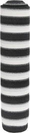 vidaXL - Privacynet - 150 - g/m² - 1,5x25 - m - HDPE - antracietkleurig - en - wit