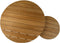 Salontafels rond tuin - ø75x37/ø45x35 - naturel - teak