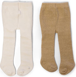 Byastrup Maillots Voor Pop 45-50 Cm 2 Stuks Crème/goud
