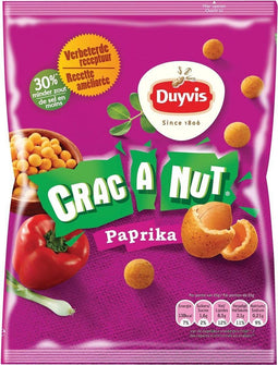 Duyvis nootjes Crac A Nut - Paprika - 200 gram