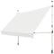 Coast Telescopische Zonluifel - Uitschuifbaar - 300 x 120 cm - Verstelbare Hoogte 190-300 cm - Beige