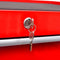 vidaXL - Gereedschapswagen - 5 - lades - rood