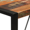 vidaXL - Bartafel - 110x55x110 - cm - gerecycled - massief - hout