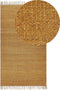 LUNIA - Jute vloerkleed - Mosterdgeel - 80 x 150 cm - Jute