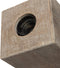 Tafellamp hout 10x15 cm e27 1,5 m snoer