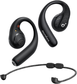 Anker Soundcore AeroFit Pro - Draadloze Oordopjes - Open-Ear Design - IPX5 - Zwart