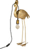 Tafellamp Gouden Flamingo - zonder Kap - H 75 cm
