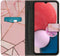 iMoshion Hoesje Geschikt voor Samsung Galaxy A13 (4G) Hoesje Met Pasjeshouder - iMoshion Design Softcase Bookcase - Roze / Pink Graphic