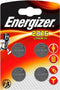 Energizer Lithium 3V knoopcel batterijen (CR2016) 4 stuks