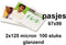 Lamineerhoes gbc badge card 67x99mm 2x125micron