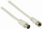 Nedis Satelliet- en Antennekabel - Coax Male - Vernikkeld - 75 Ohm - Dubbel Afgeschermd - 1.50 m - Wit