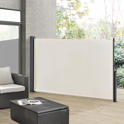 Juskys Dubai - Windscherm - 300 x 180 cm - Beige