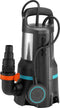 GARDENA 25000 - Vuilwaterpomp - 25.000 l/h - 1100 W - Zwart/Zilver/Turquoise