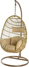 hangstoel ijzer wicker