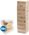 SES Creative Tuimeltoren XXL - 51 delige set grote houten blokken - voor buiten spelen (51 stuks)