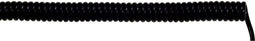 LAPP 73220251 Spiraalkabel UNITRONIC® SPIRAL 200 mm / 800 mm 4 x 0.25 mm² Zwart 5 stuk(s)