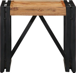vidaXL - Salontafel - 40x40x35 - cm - massief - acaciahout