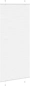 vidaXL - Plissé - rolgordijn - 100x200 - cm - stofbreedte - 99,4cm - polyester - wit