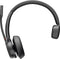 Poly Voyager 4310-M - Draadloze Bluetooth UC headset - Noise Cancelling - Zwart
